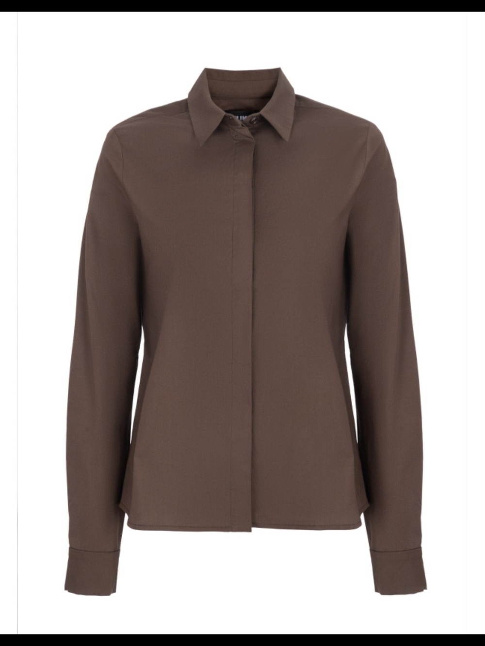 Hukh Sienna Brown Shirt Sz XS